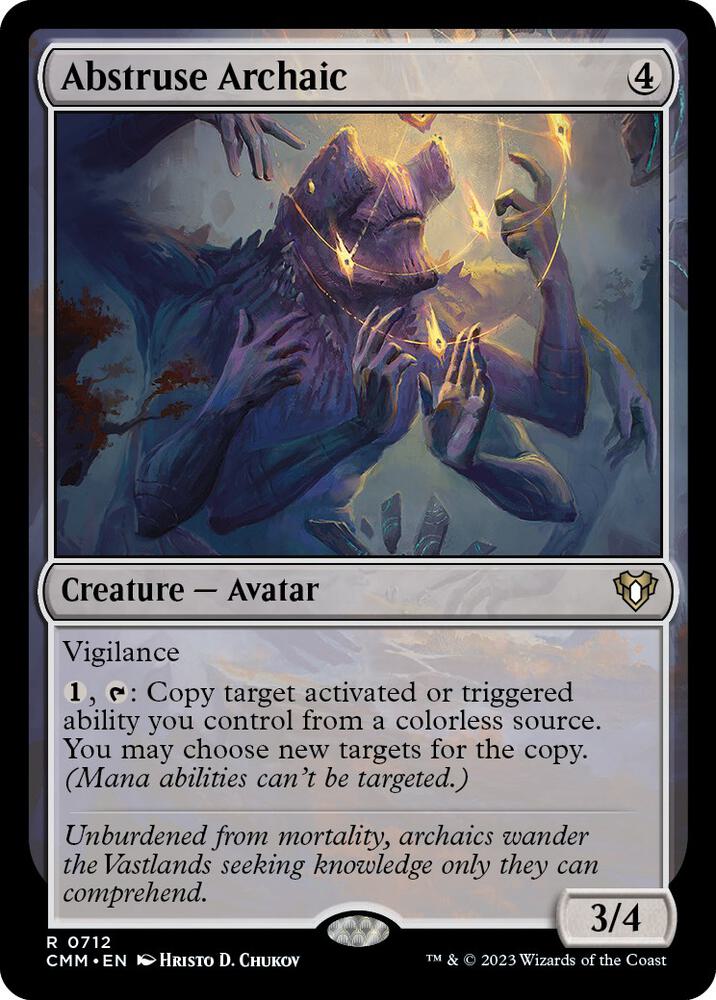 Abstruse Archaic (712) [Commander Masters]