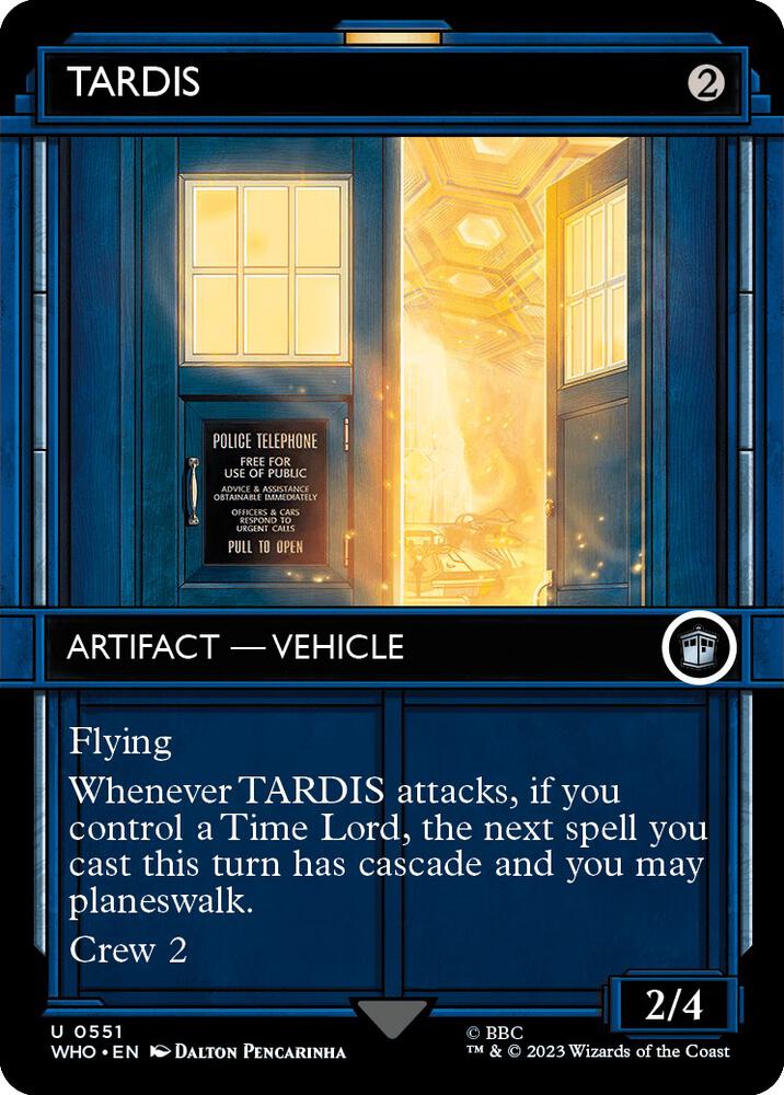 TARDIS (Showcase) (551) [Doctor Who] [Showcase, Borderless]