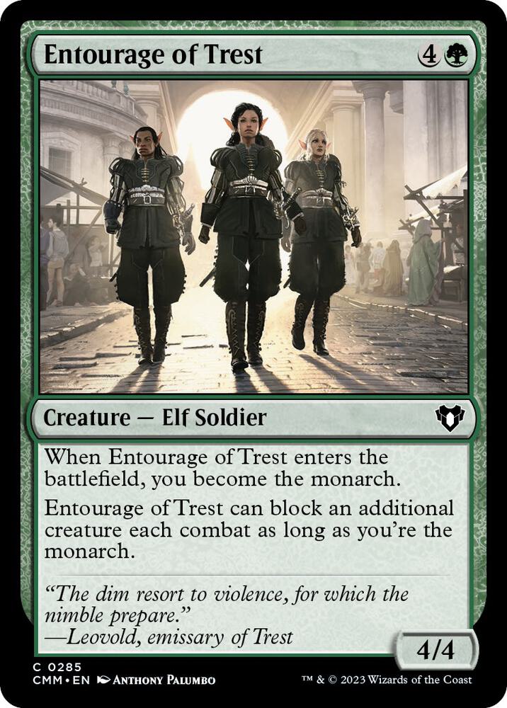 Entourage of Trest (285) [Commander Masters]