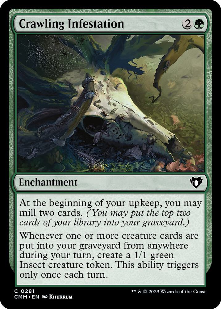 Crawling Infestation (281) [Commander Masters]