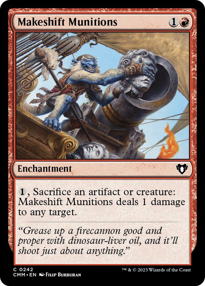 Makeshift Munitions (242) [Commander Masters]