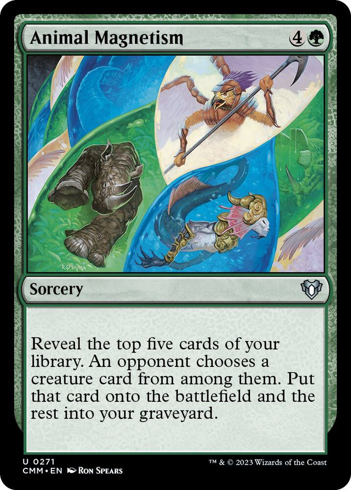 Animal Magnetism (271) [Commander Masters]