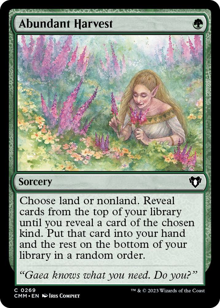 Abundant Harvest (269) [Commander Masters]