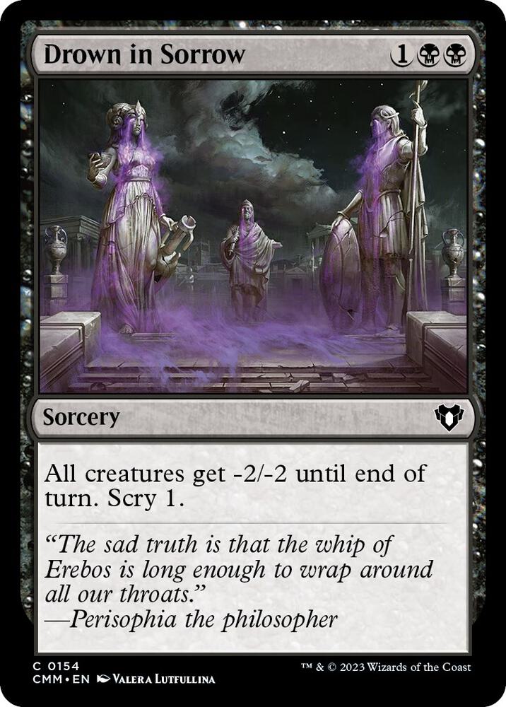 Drown in Sorrow (154) [Commander Masters]