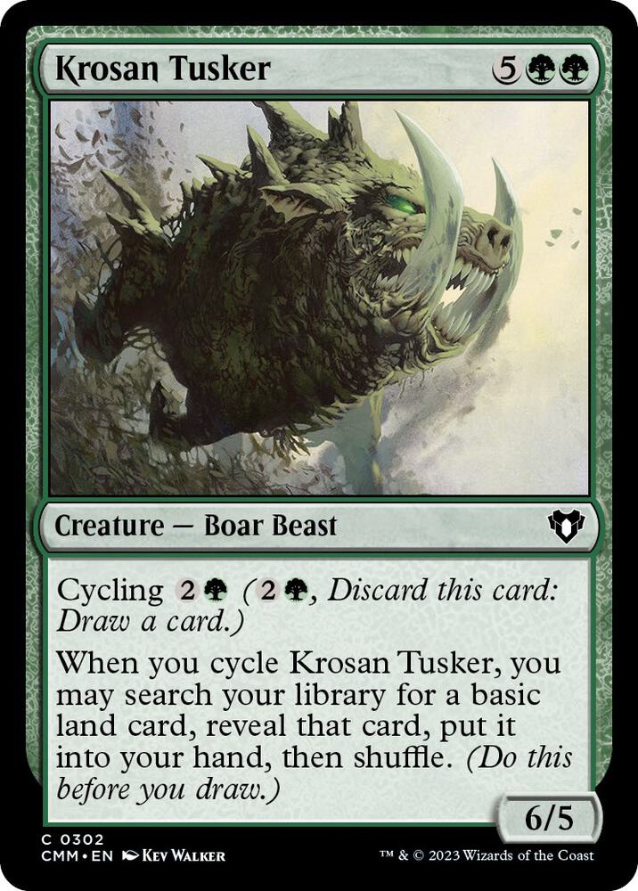 Krosan Tusker (302) [Commander Masters]
