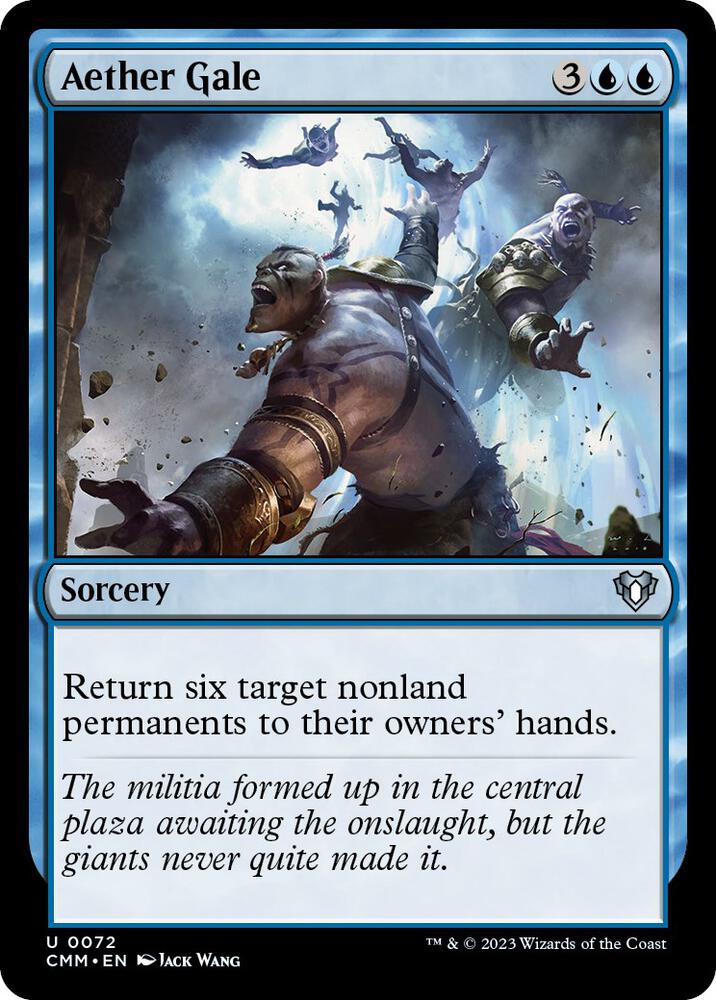 Aether Gale (72) [Commander Masters]