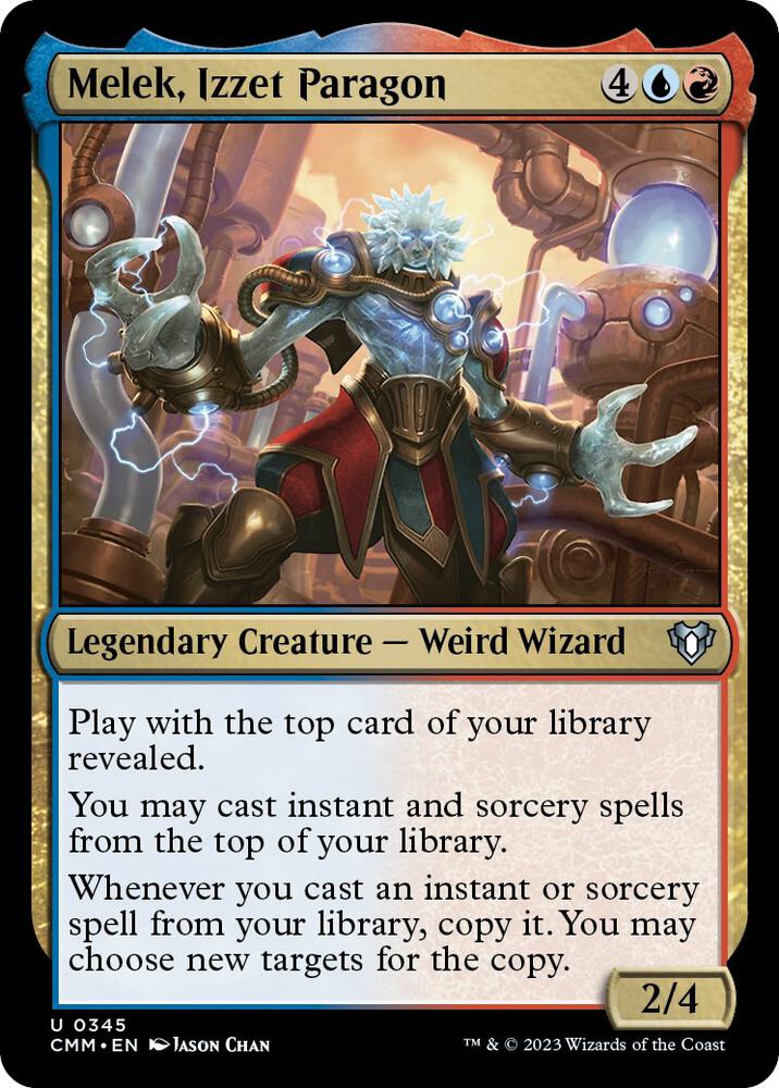 Melek, Izzet Paragon (345) [Commander Masters]
