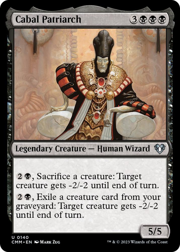 Cabal Patriarch (140) [Commander Masters]