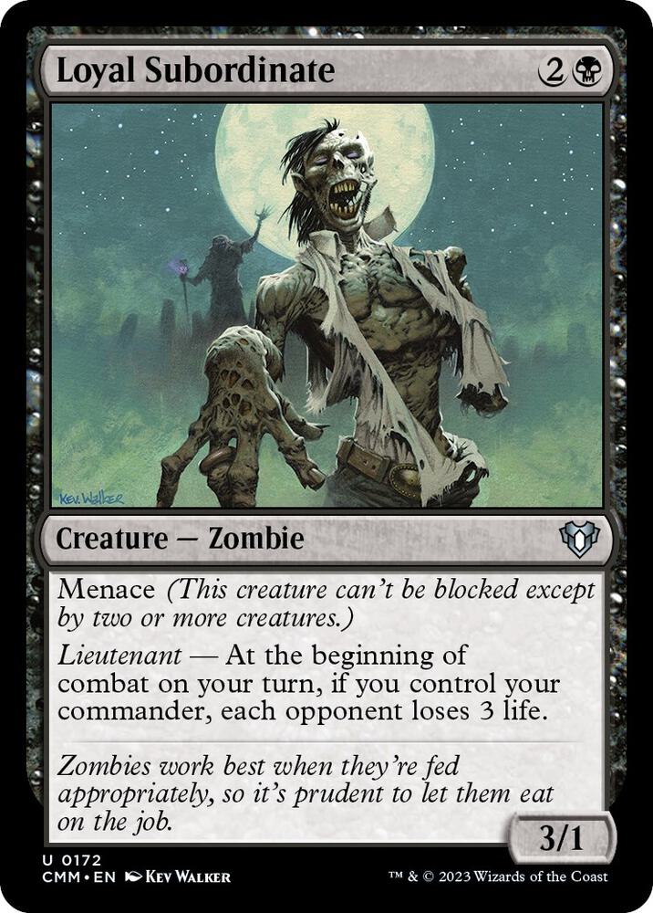 Loyal Subordinate (172) [Commander Masters]