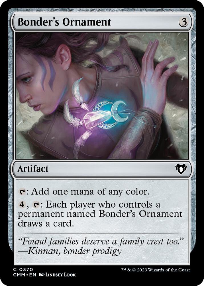 Bonder's Ornament (370) [Commander Masters]