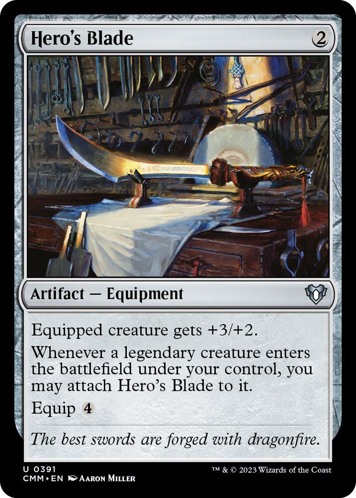 Hero's Blade (391) [Commander Masters]