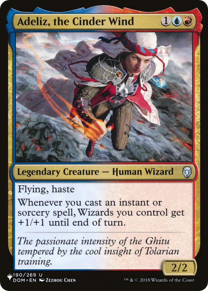 Adeliz, the Cinder Wind (190/269) [The List]