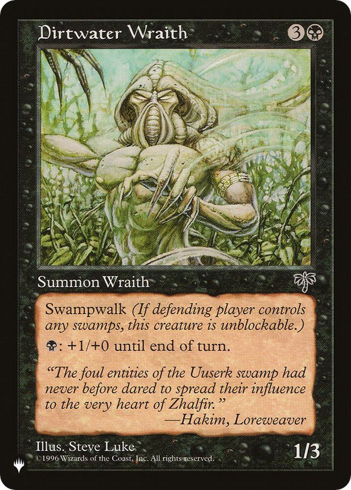 Dirtwater Wraith (MIR-117) [The List]