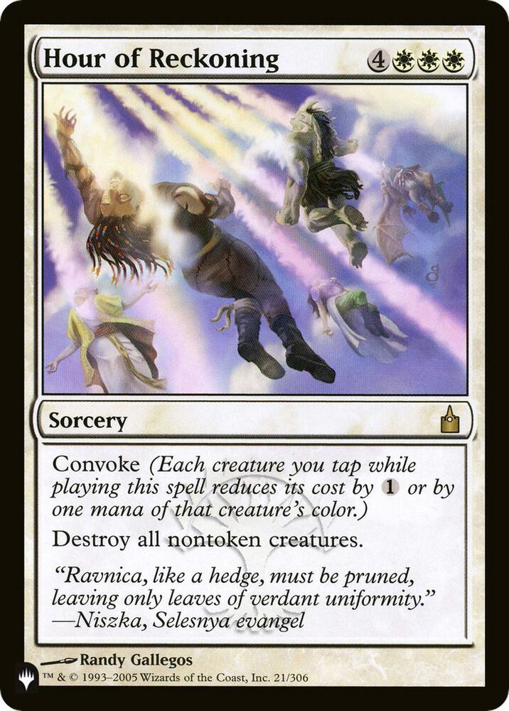 Hour of Reckoning (21/306) [The List]