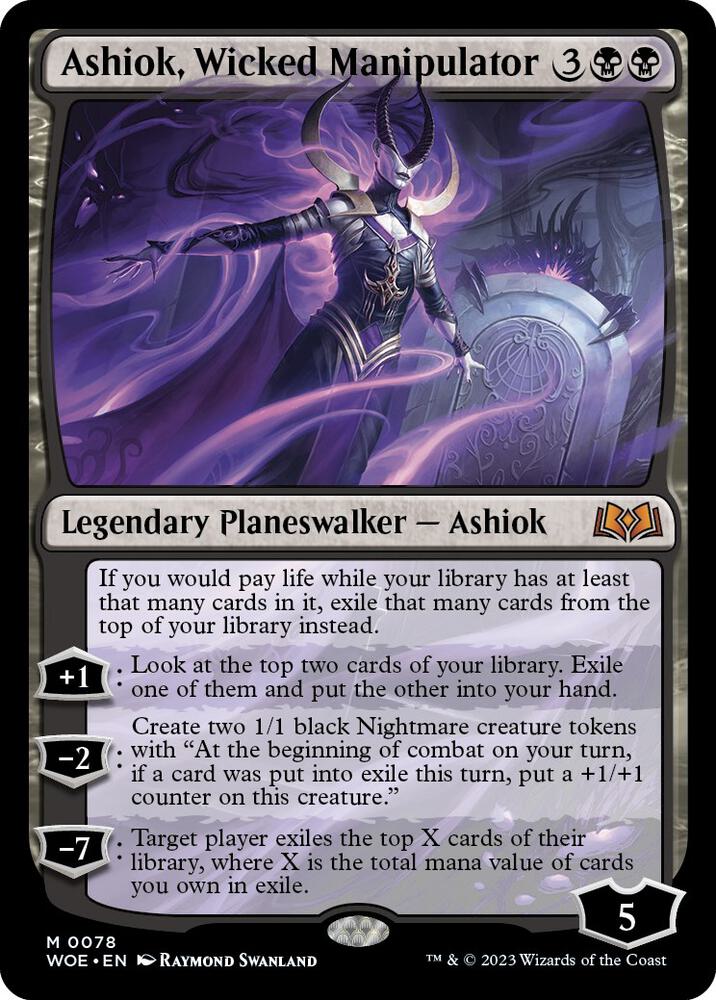 Ashiok, Wicked Manipulator (78) [Wilds of Eldraine]