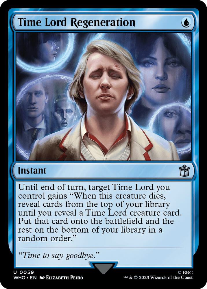 Time Lord Regeneration (59) [Doctor Who]