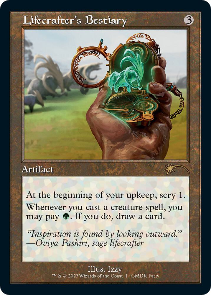 Lifecrafter's Bestiary (Retro Frame) (1) [WPN & Gateway Promos]