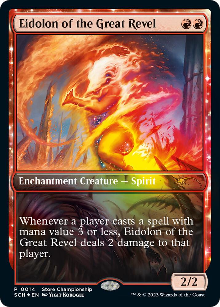 Eidolon of the Great Revel (14) [Game Day Promos]