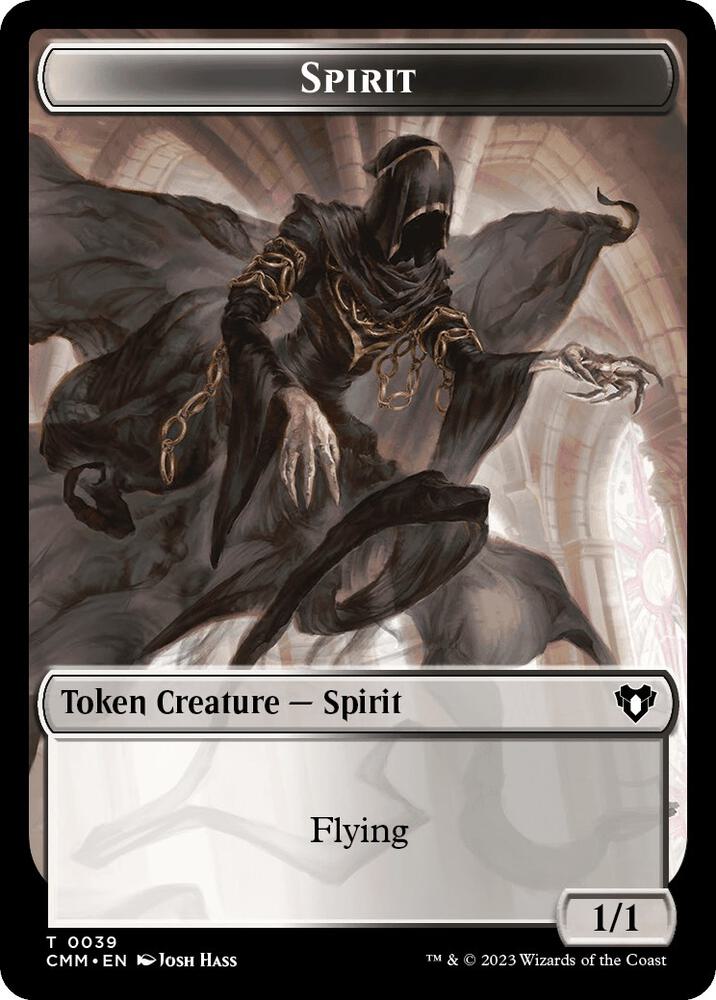 Spirit (0039) // Insect Double-Sided Token (39 // 33) [Commander Masters]