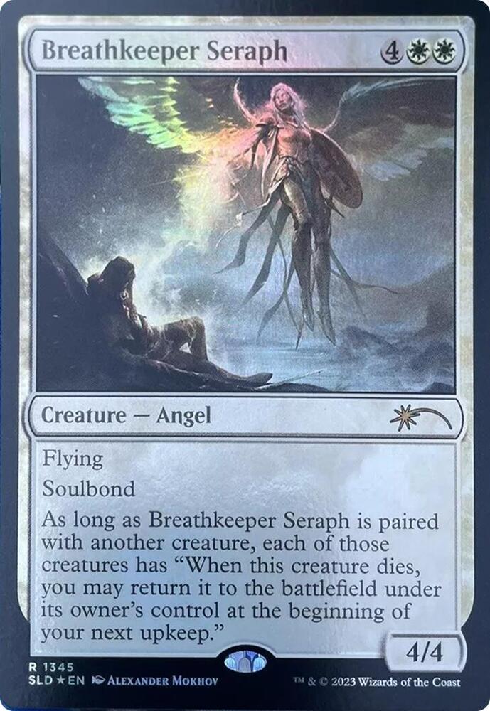 Breathkeeper Seraph (1345) [Secret Lair Drop]