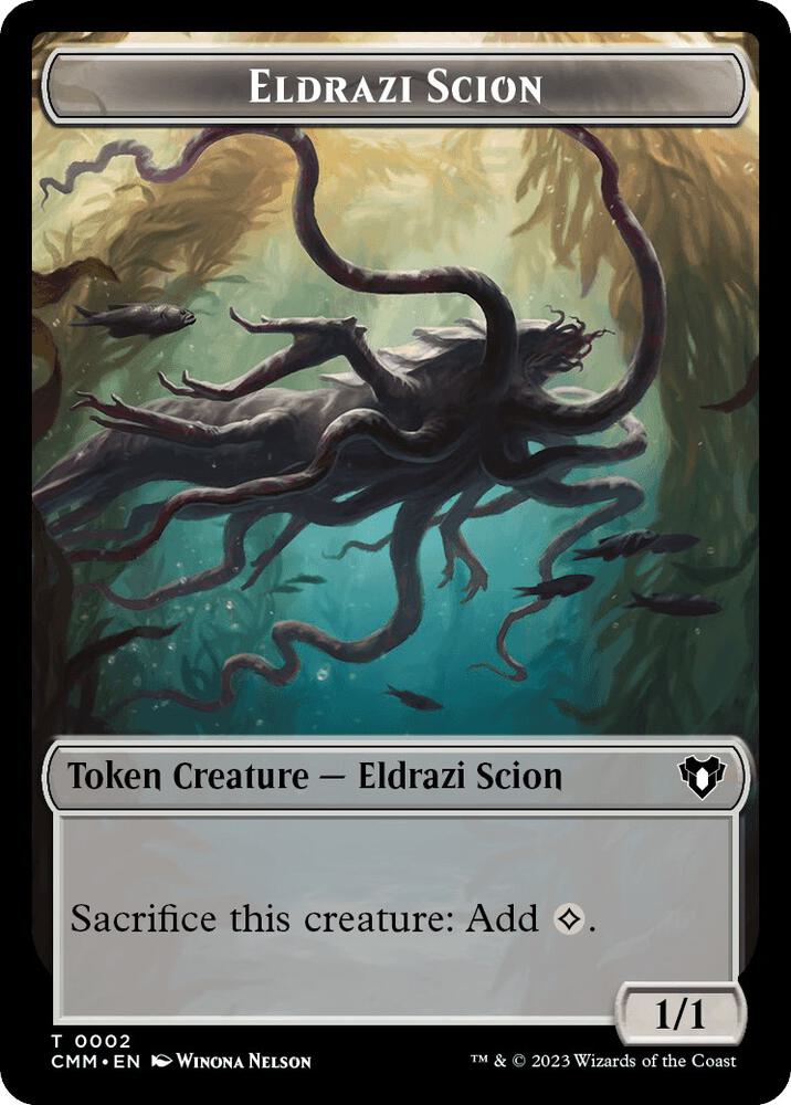 Eldrazi Scion // Spirit (0058) Double-Sided Token (2 // 58) [Commander Masters]