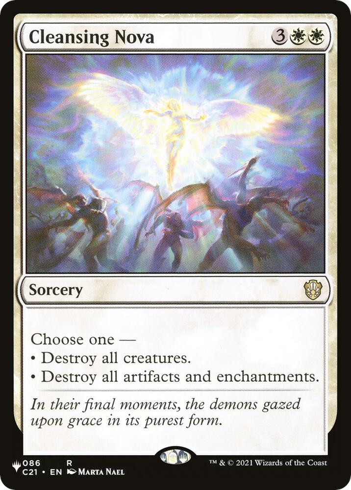 Cleansing Nova (86) [The List]