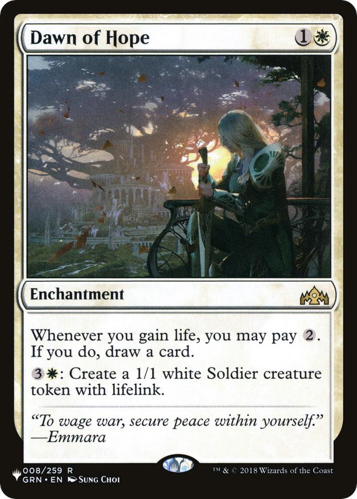 Dawn of Hope (8) [The List]