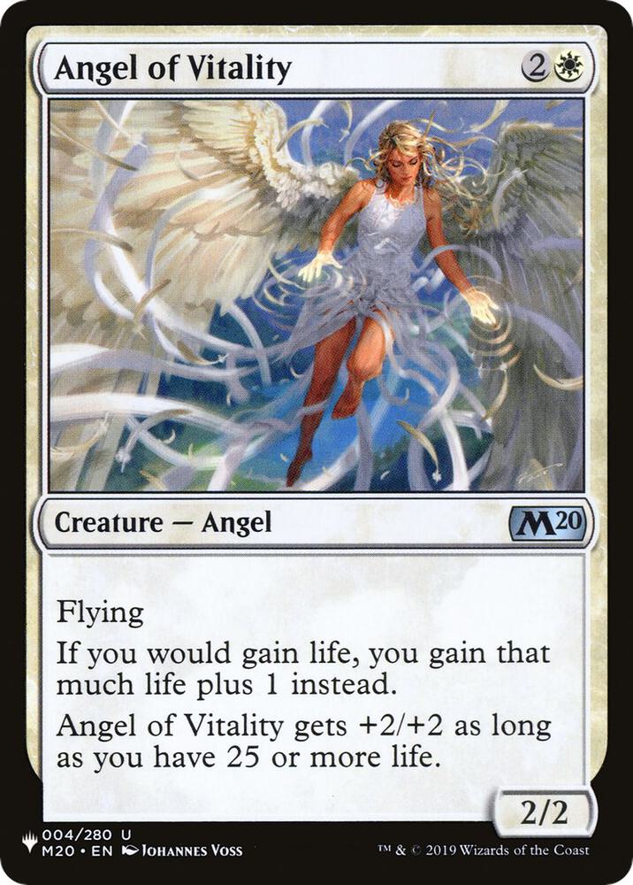 Angel of Vitality (4) [The List]
