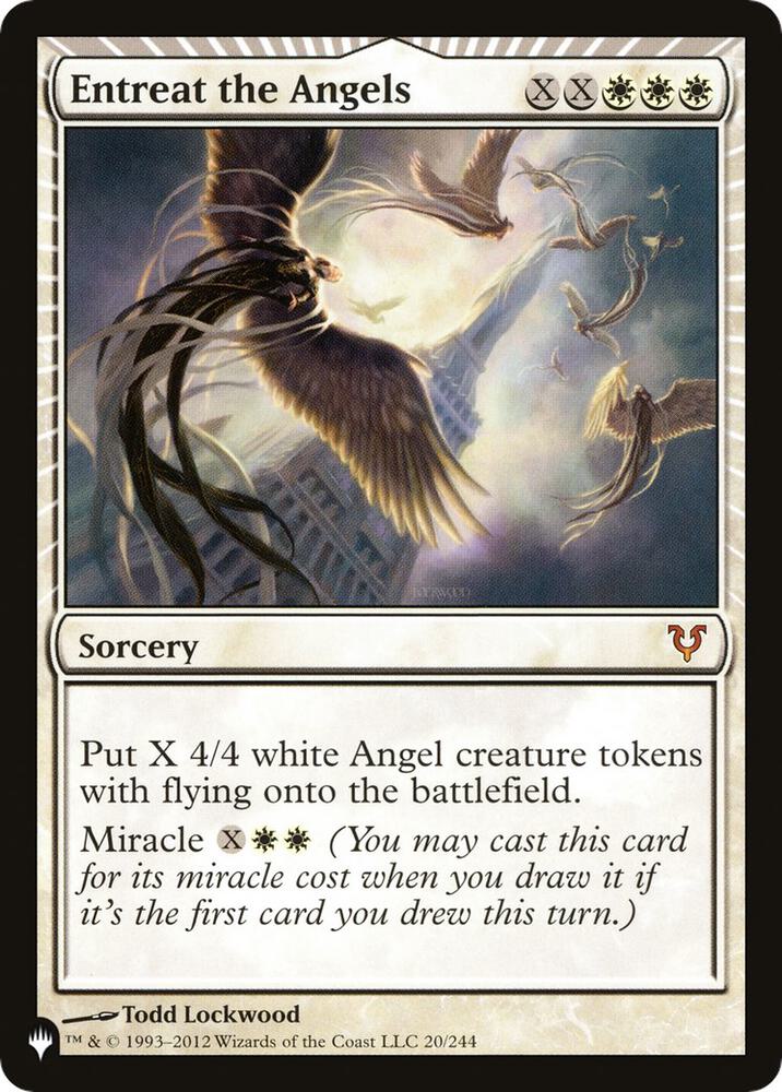 Entreat the Angels (AVR) (20) [The List]