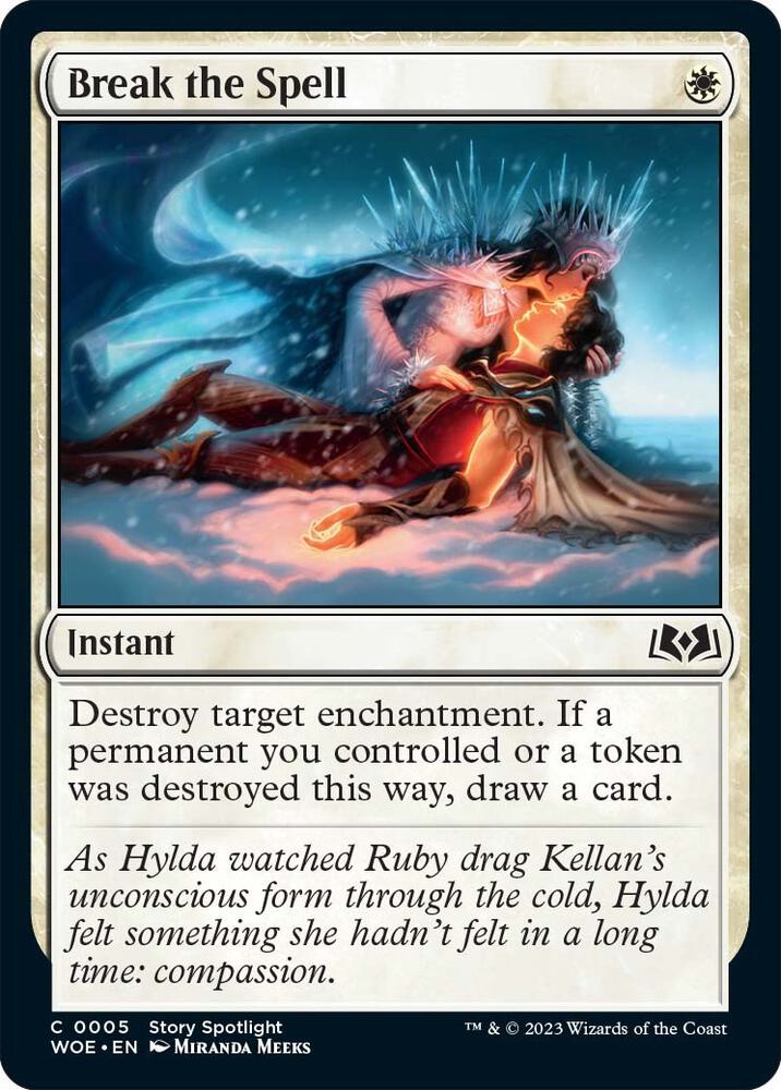 Break the Spell (5) [Wilds of Eldraine]