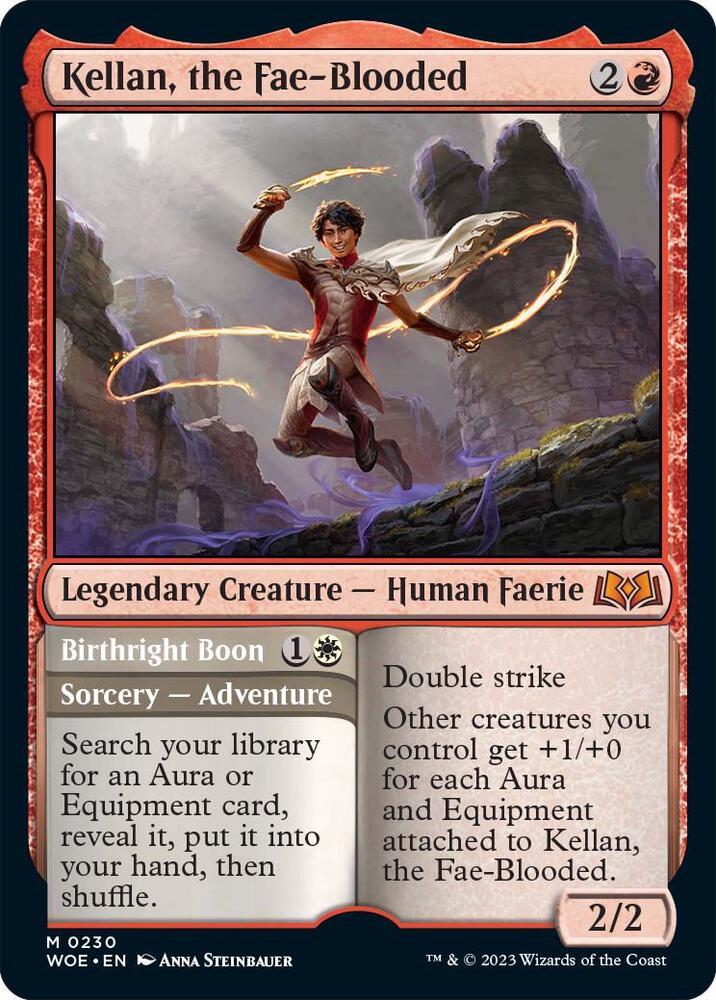 Kellan, the Fae-Blooded (230) [Wilds of Eldraine]