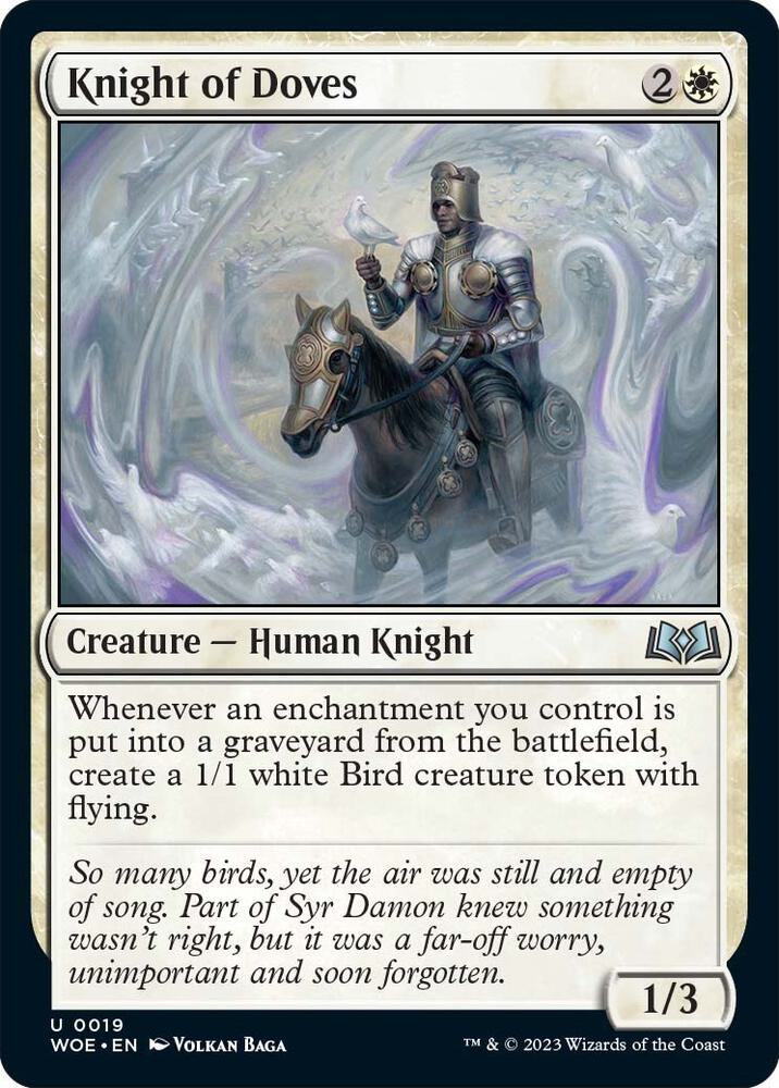 Knight of Doves (19) [Wilds of Eldraine]