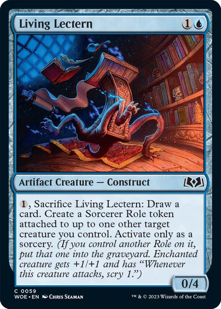 Living Lectern (59) [Wilds of Eldraine]