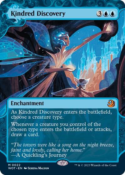 Kindred Discovery (22) [Wilds of Eldraine: Enchanting Tales] [Showcase, Borderless]