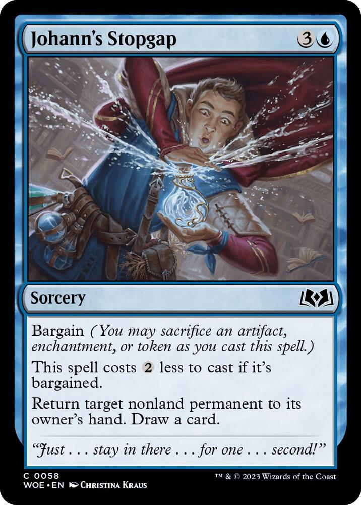 Johann's Stopgap (58) [Wilds of Eldraine]