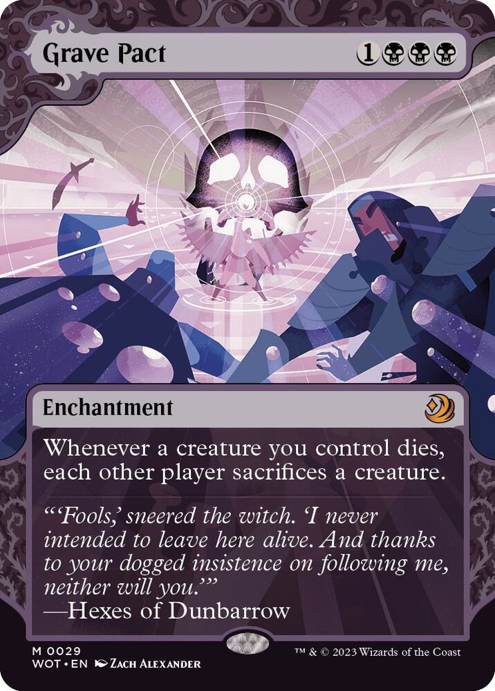 Grave Pact (29) [Wilds of Eldraine: Enchanting Tales] [Showcase, Borderless]