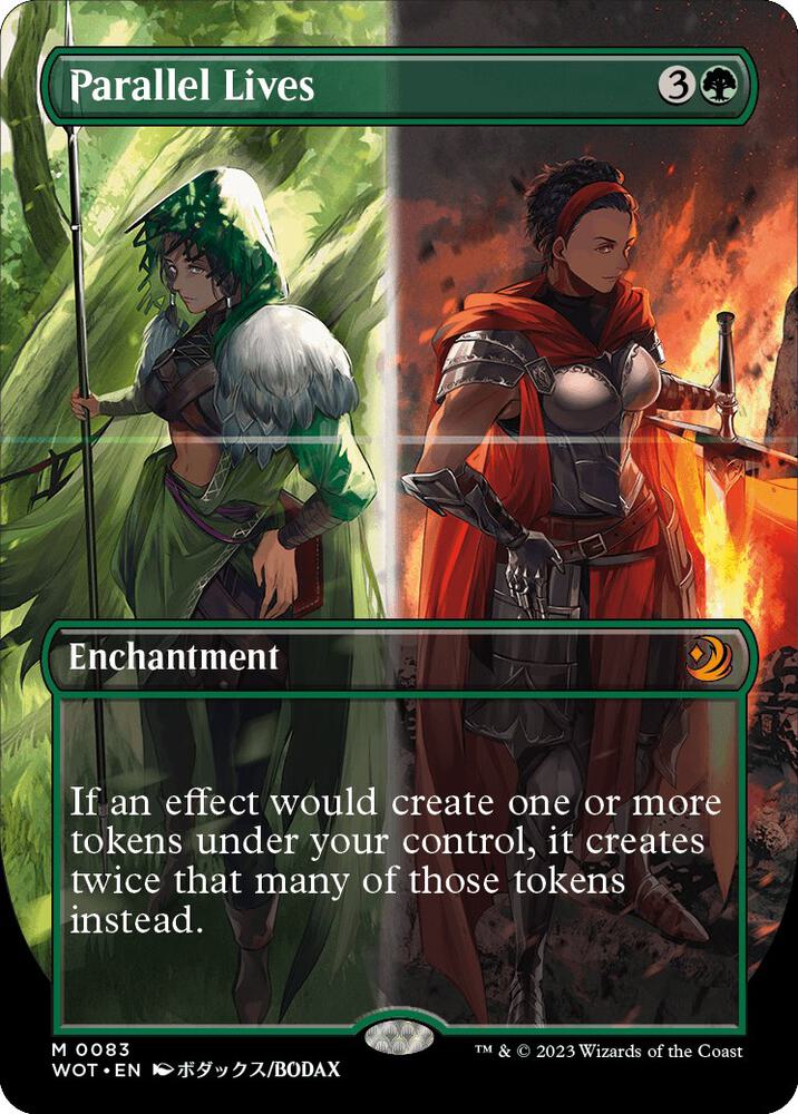 Parallel Lives (Anime Borderless) (83) [Wilds of Eldraine: Enchanting Tales] [Borderless]