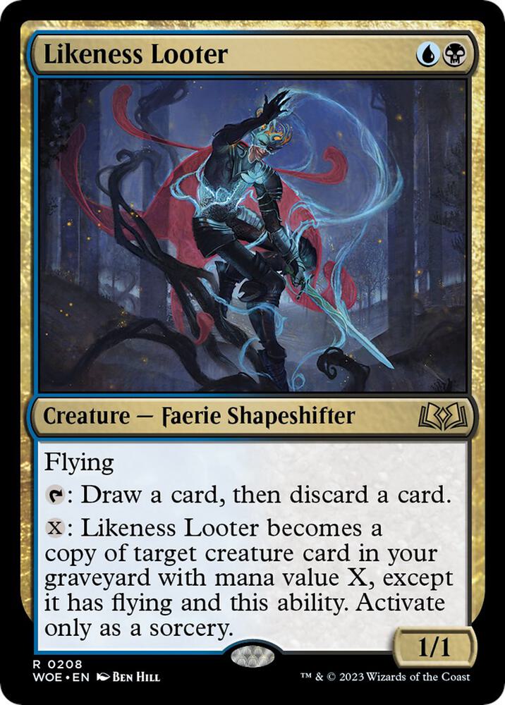 Likeness Looter (208) [Wilds of Eldraine]