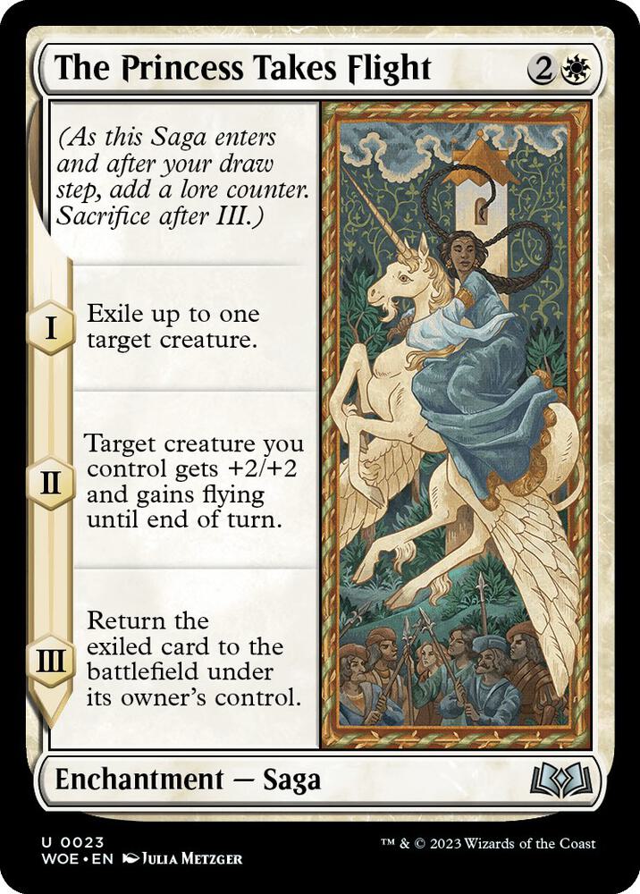 The Princess Takes Flight (23) [Wilds of Eldraine]