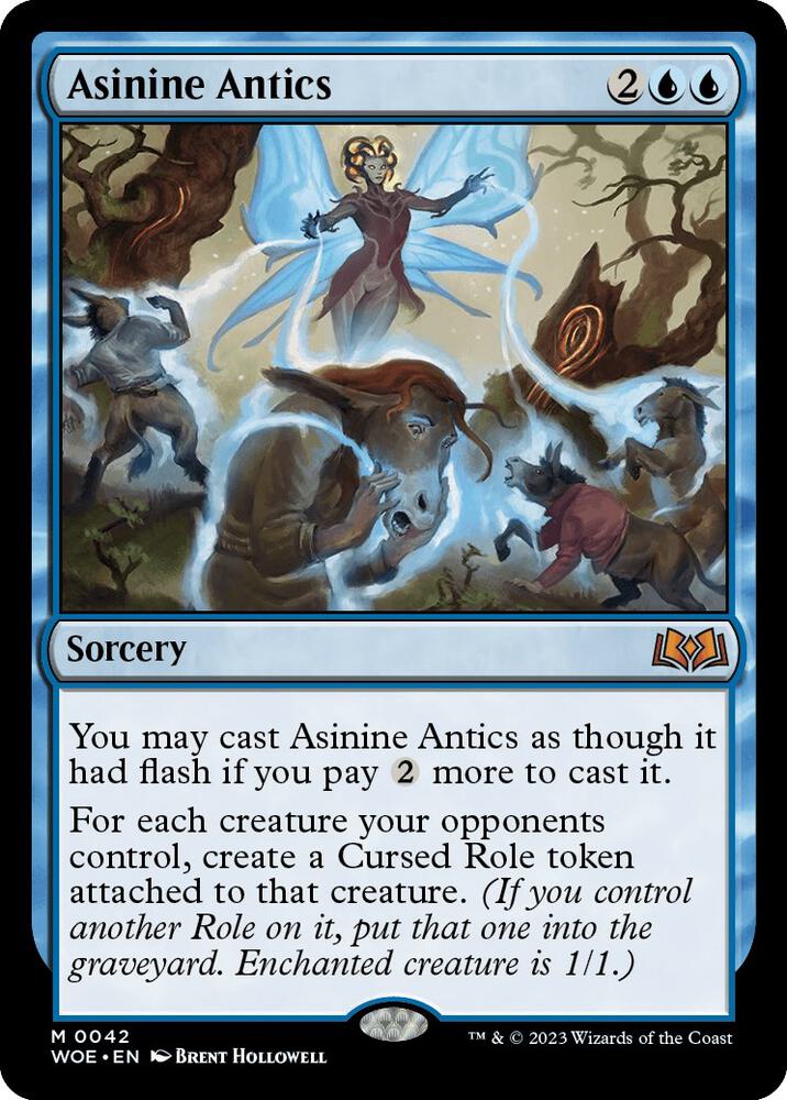 Asinine Antics (42) [Wilds of Eldraine]