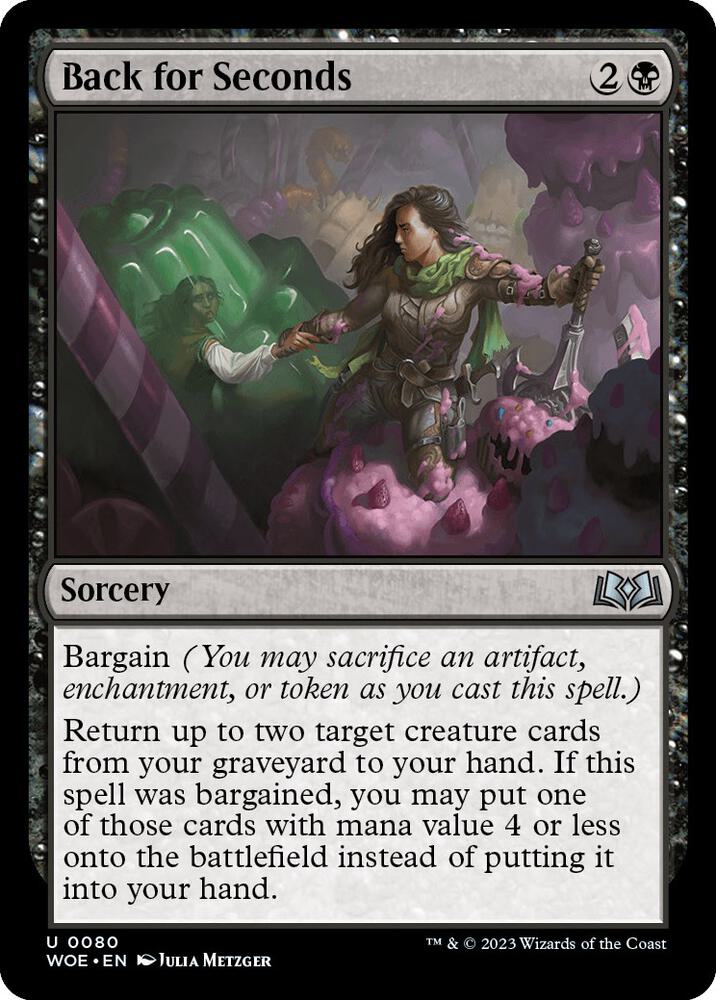 Back for Seconds (80) [Wilds of Eldraine]