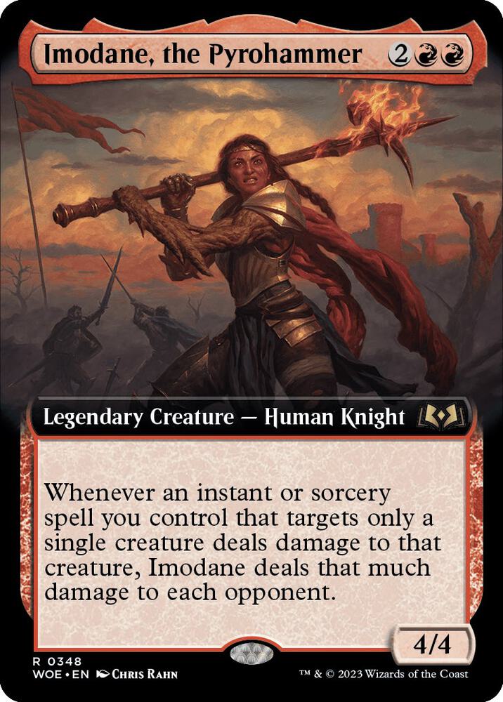 Imodane, the Pyrohammer (Extended Art) (348) [Wilds of Eldraine] [Extended Art]