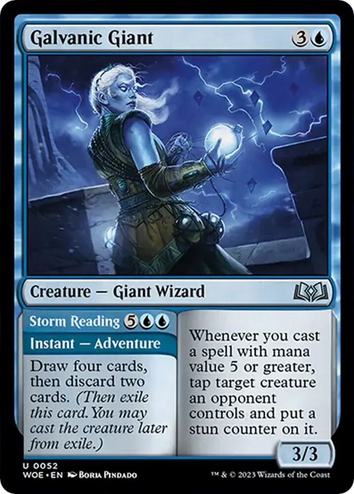 Galvanic Giant (52) [Wilds of Eldraine]