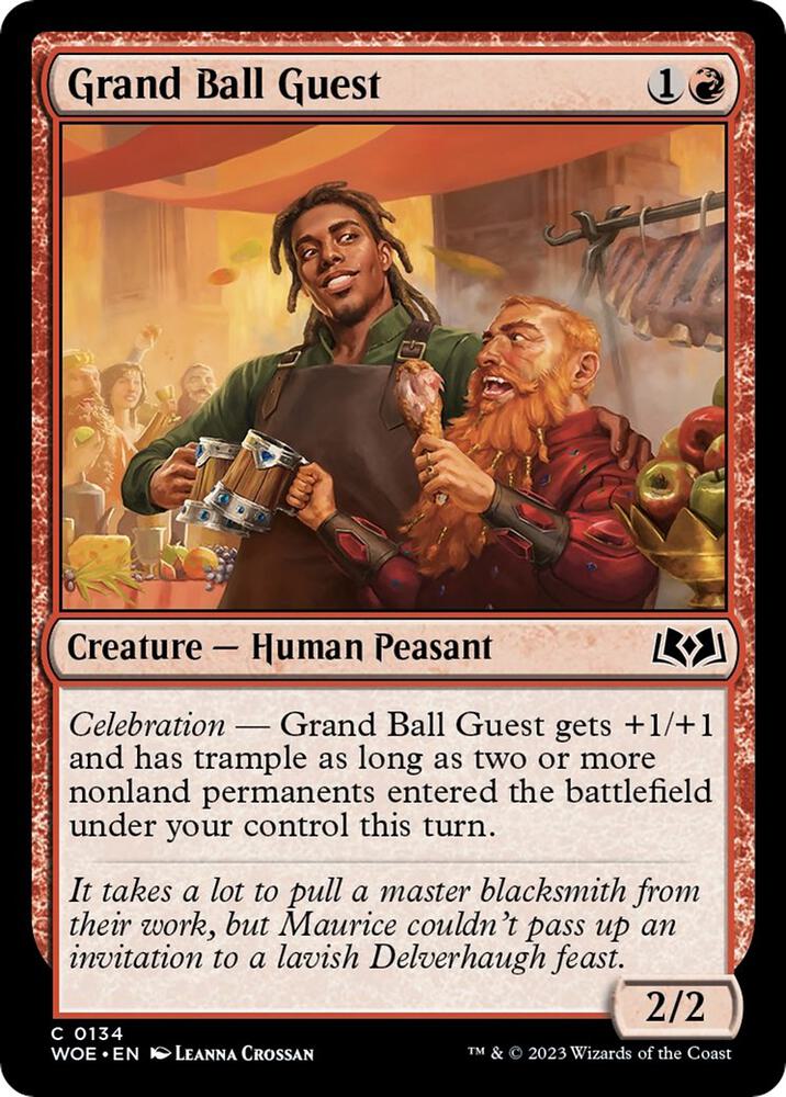 Grand Ball Guest (134) [Wilds of Eldraine]