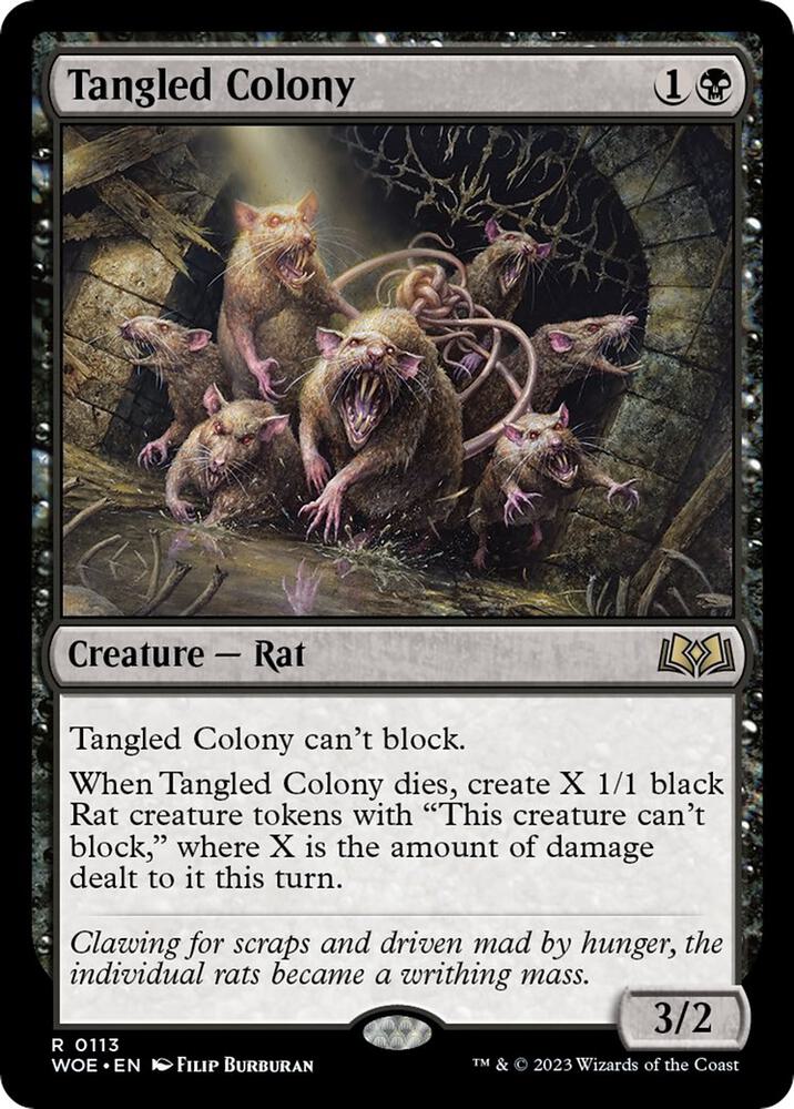 Tangled Colony (113) [Wilds of Eldraine]