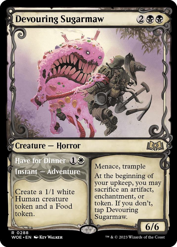 Devouring Sugarmaw (Showcase) (288) [Wilds of Eldraine] [Showcase]