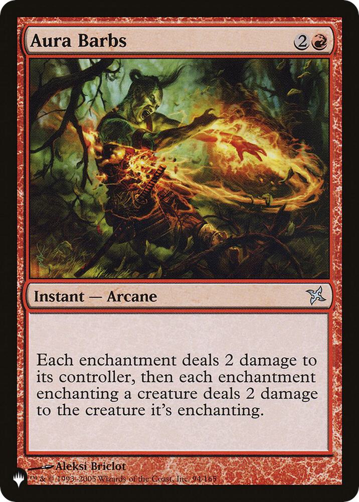 Aura Barbs (94/165) [The List]