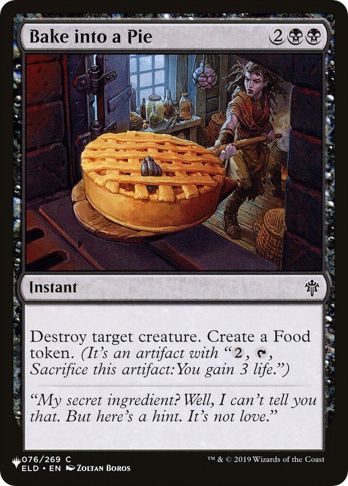 Bake into a Pie (076/269) [The List]