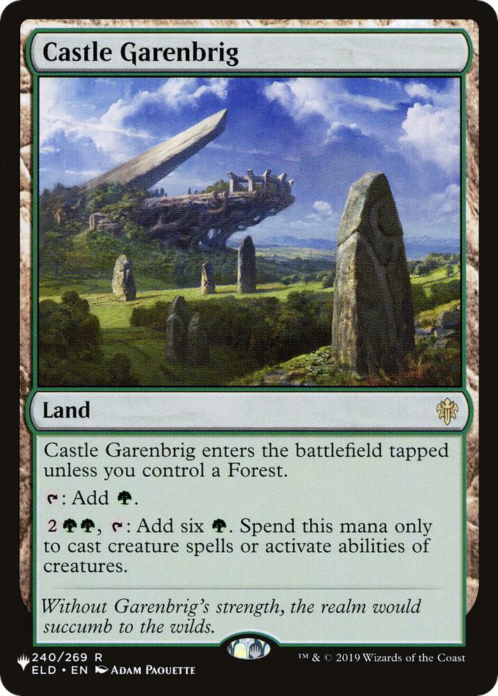 Castle Garenbrig (240/269) [The List]
