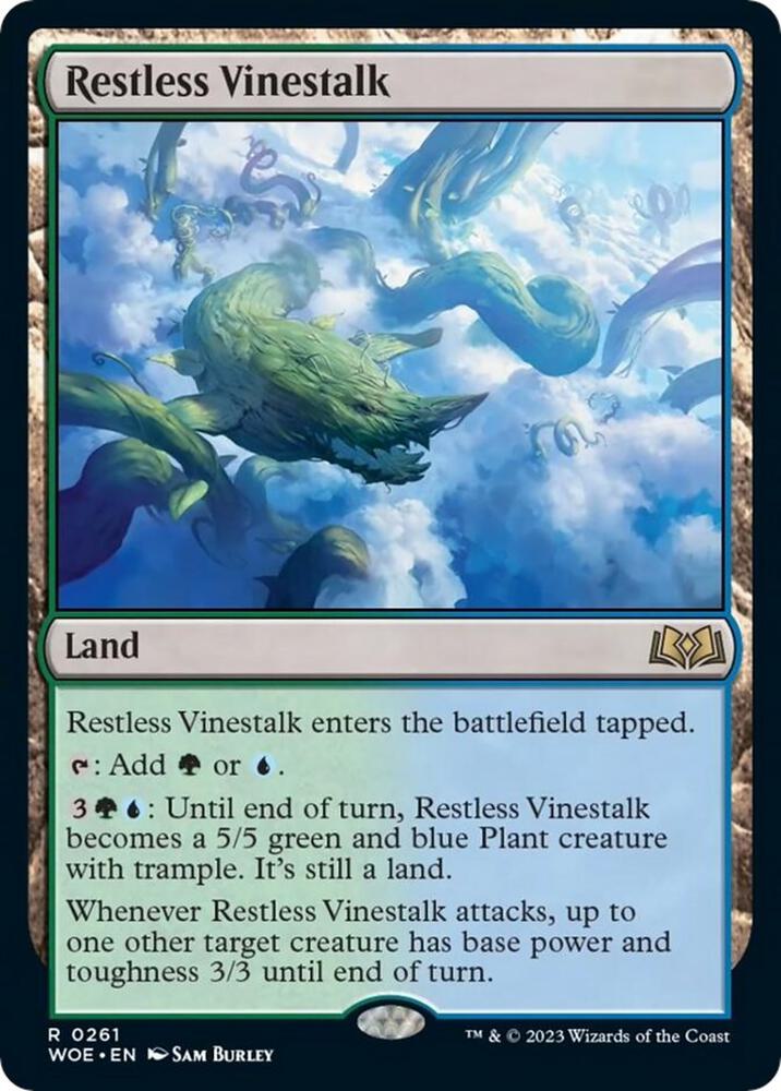 Restless Vinestalk (261) [Wilds of Eldraine]